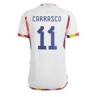Belgien Yannick Carrasco #11 Replika Bortatröja VM 2022 Kortärmad